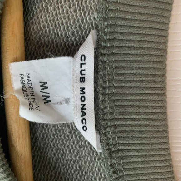 Club Monaco Green Tshirt Dress - M - Picture 3 of 8